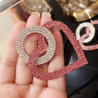 Fashion peach Heart Accessories Earrings