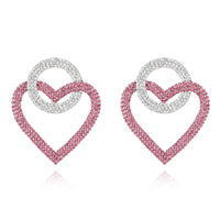 Fashion peach Heart Accessories Earrings