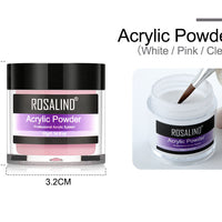 Nail Powder Acrylic System Kit Professional Nail Art Tool Set Contain Glass Cup Acrylic Liquid Extention Carving Manicure