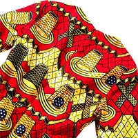 African Clothing Fashion Print Dress