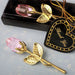 Crystal Branches Roses Creative Valentine'S Day Mother'S Day Gifts, Home Decoration Holiday Gifts