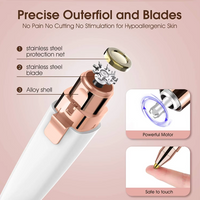 GlowTrim - Premium Facial Shaver