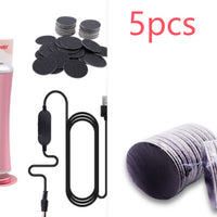 Electric Foot Callus Remover Foot Care File Heels Dead Skin Pedicure Tool Electronic Foot Grinder And Replacement Sandpaper