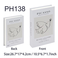 Fashion Simple Style Prop Books Fake Book Magazine Ornaments