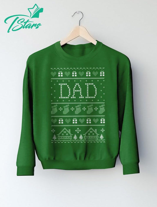 Funny Gift for Dad Dad'S Ugly Christmas Sweater Sweatshirt