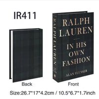 Fashion Fake Books For Decoration Storage Luxury Decorative