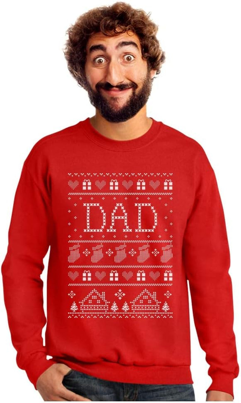 Funny Gift for Dad Dad'S Ugly Christmas Sweater Sweatshirt