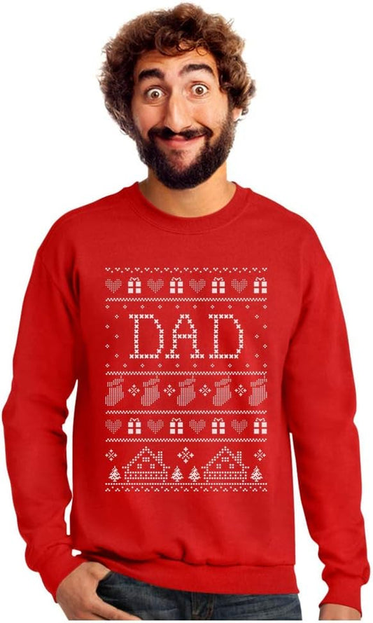 Funny Gift for Dad Dad'S Ugly Christmas Sweater Sweatshirt