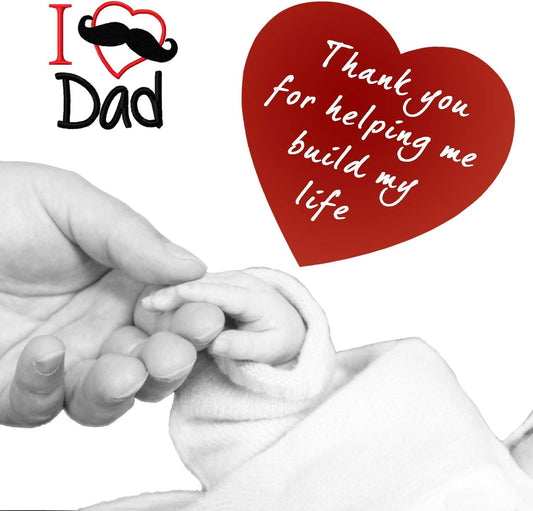 Dad Keychain Father'S Day Gifts - Thank You for Helping Me Build My Life Keychain for Christmas Birthday