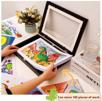 Frame-A-Doodle™ Kid's Magnetic Art Display Frame