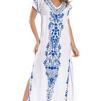 Women's Beach Blouse Print Beach Dress