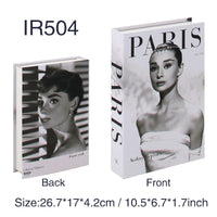 Fashion Simple Style Prop Books Fake Book Magazine Ornaments