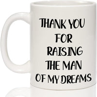 Mothers Day Gifts for Mother in Law Coffee Mug, Father Mother in Law Birthday Gifts from Daughter