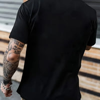 Independence Day Gift - Men's Front Directional Printed Short Sleeve T-shirt - Comfortable And Breathable T-shirt - Summer Casual Fashion Top