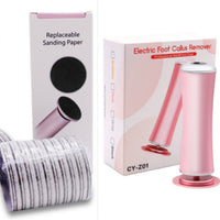 Electric Foot Callus Remover Foot Care File Heels Dead Skin Pedicure Tool Electronic Foot Grinder And Replacement Sandpaper