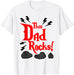 Mens Dad Rock Collector Geologist Fathers Day Geology Collecting T-Shirt