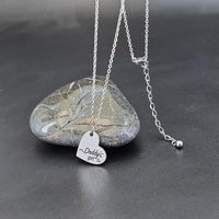 Family Love Necklace & Keychain Gift for Dad Mom and Daughter - Daddy'S Girl Heart Pendant for Girl,Birthday Father'S Day Keepsake for Parents Childen Kids.