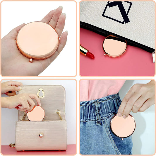Girls Weekend Gifts Compact Mirror Trip Gifts for Best Friends Getaway Weekend Gifts Friendship Gifts BFF Gifts Sister Vacation Gifts Folding Makeup Mirror Girls Travel Gifts Graduation Gifts