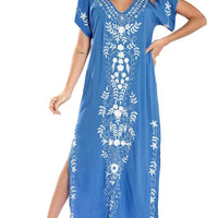 Women's Beach Blouse Print Beach Dress