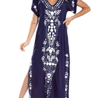 Women's Beach Blouse Print Beach Dress