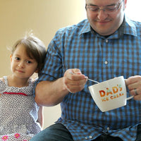 Gifts for Dad –Dad’S Ice Cream Bowl and Engraved Spoon Dad’S Ice Cream Shovel – Ideal Father’S Day Gift, Christmas Gift or Birthday Gift (Dad)