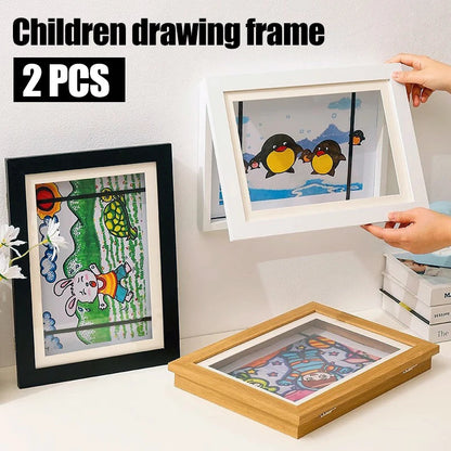 Frame-A-Doodle™ Kid's Magnetic Art Display Frame